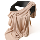 Camel Twill Thick Wool Blanket